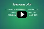Odds TV: Tre interessante spilforslag