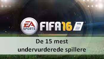 FIFA 2016 - De 15 mest undervurderede spillere - lille