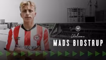 Officielt: Mads Bidstrup skifter til Brentford