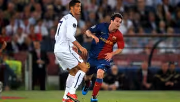 Messi og Ronaldo på FIFA's Årets hold 2020