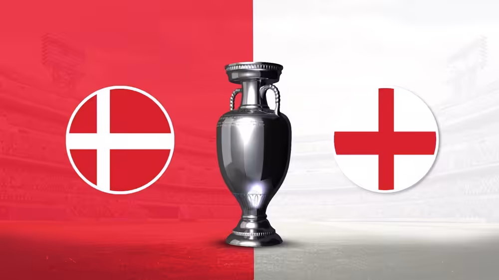Danmark - England, EM 2024