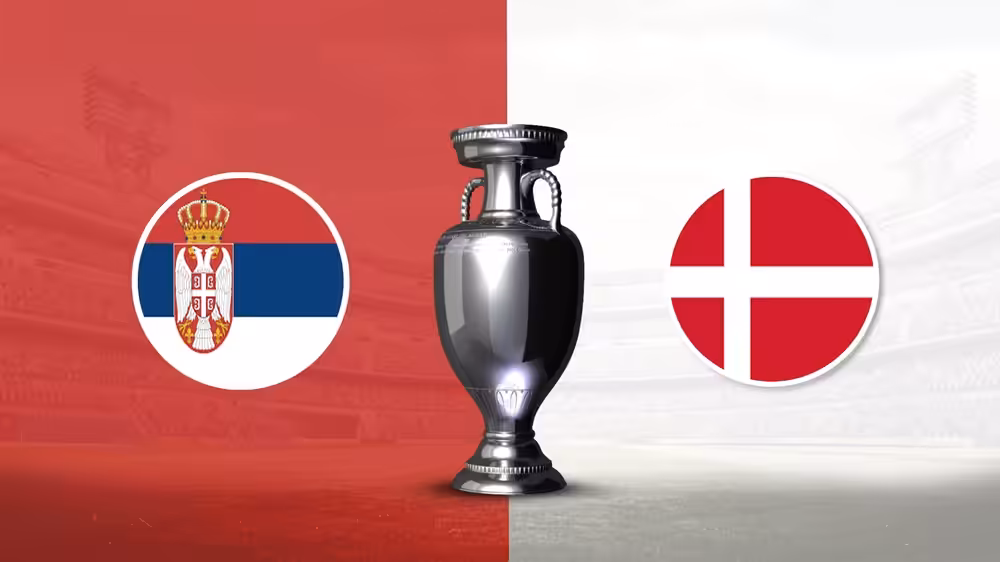 Serbien - Danmark, EM 2024